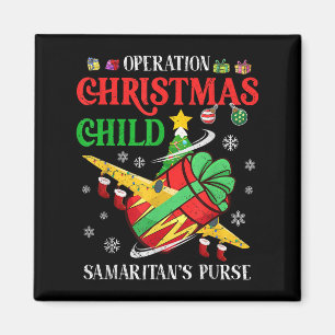 Aimant Samaritan's Purse Operation Christmas Child Drôle 