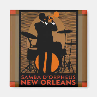 Aimant Samba D'Orpheus New Orleans