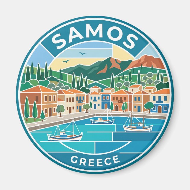 Aimant Samos, Grèce Grèce (Devant)