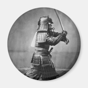 Aimant Samouraïs blindés avec l'épée et le poignard e