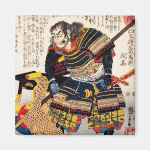 Aimant Samouraïs japonais classiques traditionnels frais