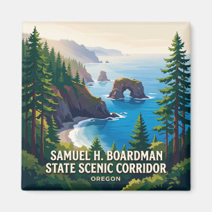 Aimant Samuel H. Boardman State Scenic Corridor Brookings