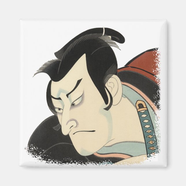 Aimant Samurai - Gras (Devant)