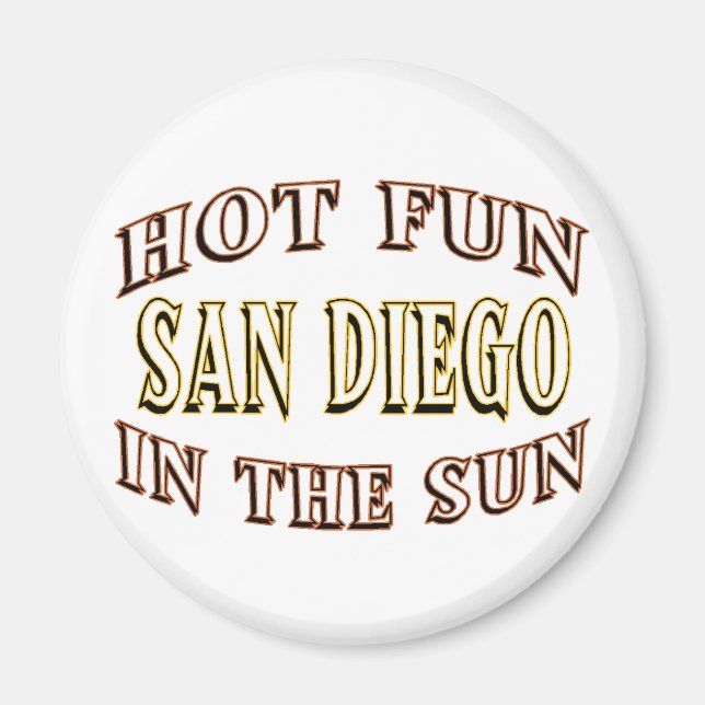 Aimant San Diego Fun (Devant)