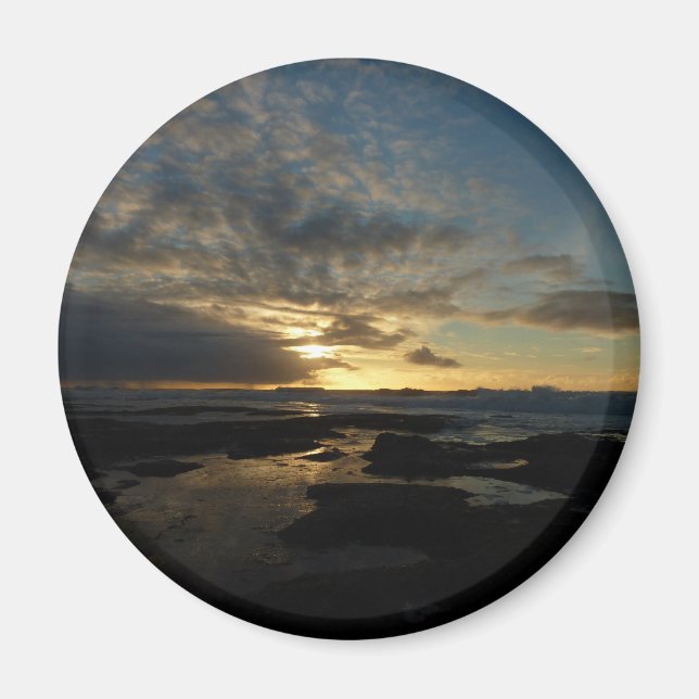 Aimant San Diego Sunset III Superbe paysage californien (Devant)