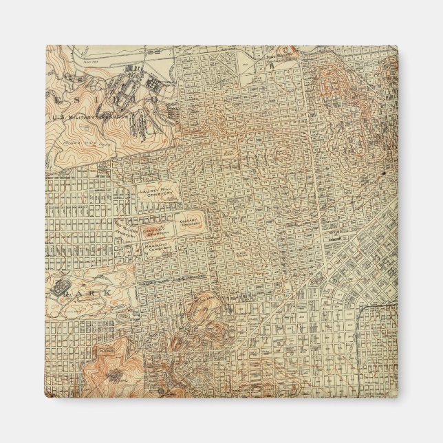 Aimant San Francisco 5 (Devant)