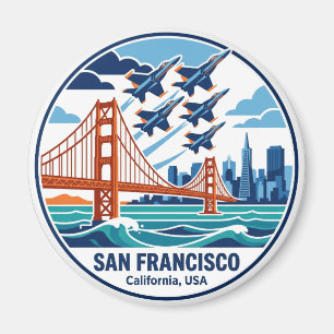 Aimant San Francisco Bay Air Show (Blue Angels)