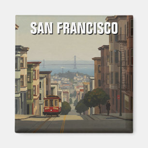 Aimant San Francisco Cable Car Californie