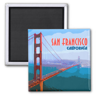Aimant San Francisco California Golden Gate Bridge