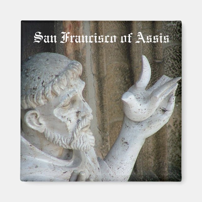 Aimant San Francisco et la colombe (Devant)