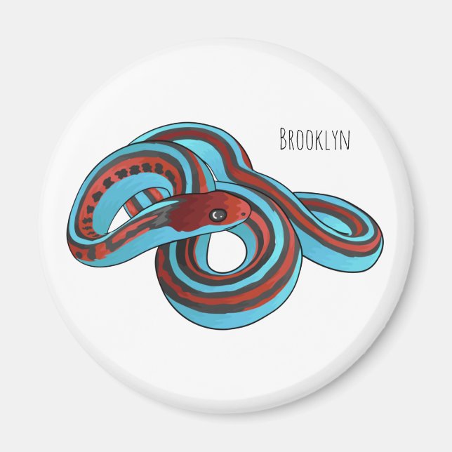 Aimant San Francisco garter snake (Devant)