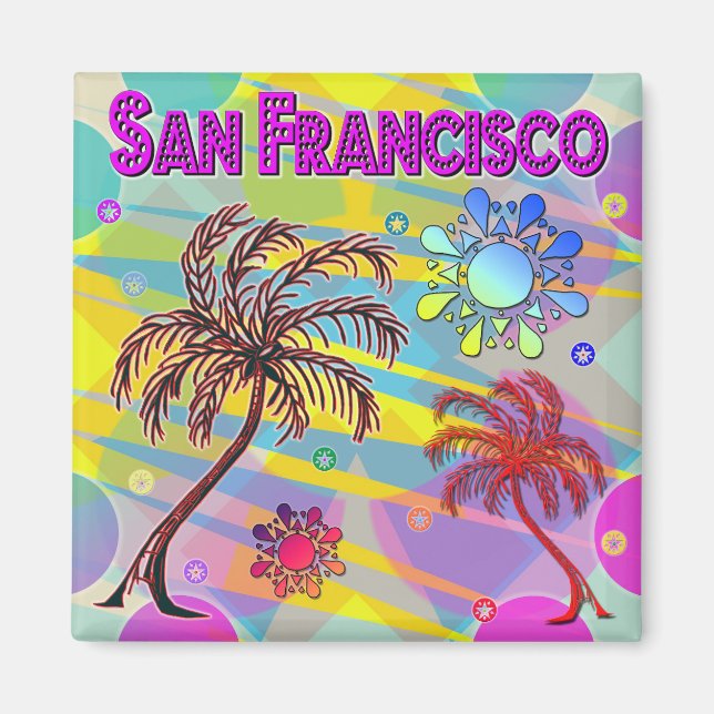 Aimant San Francisco Joie et Espoir (Devant)
