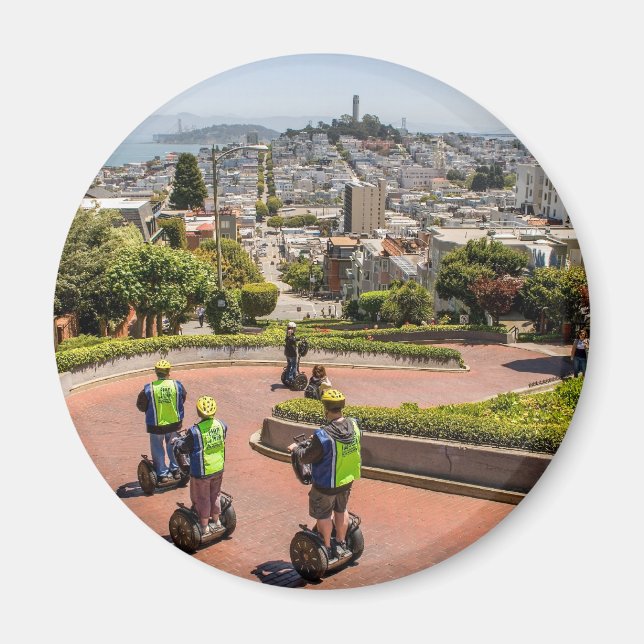 Aimant San Francisco Lombard (Devant)