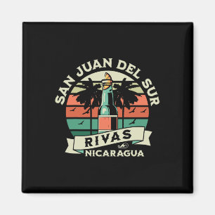 Aimant San Juan Del Sur Rivas Nicaragua Carte Artesanía S