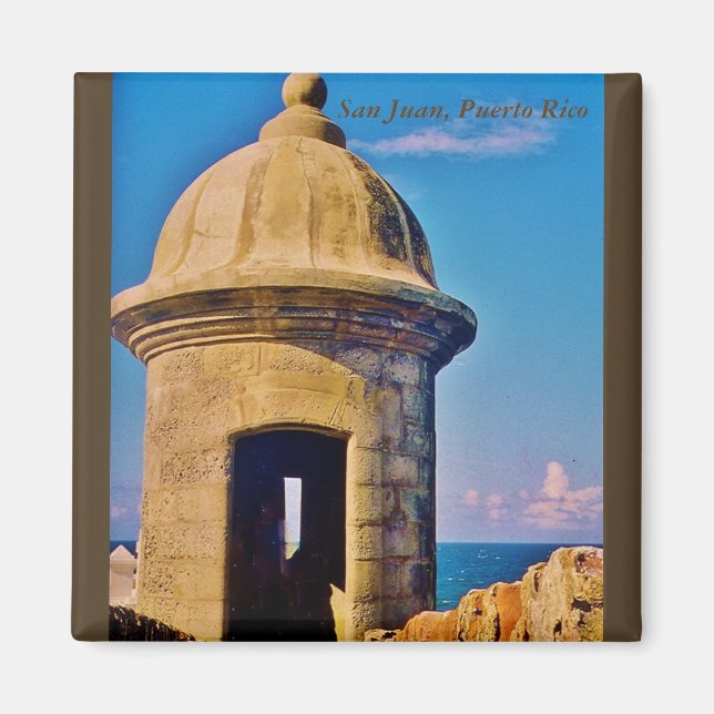Aimant San Juan, Porto Rico (Devant)
