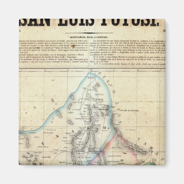 Aimant San Luis Potosi, Mexique 2 (Devant)