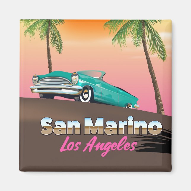 Aimant San Marino Los Angeles (Devant)
