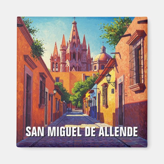Aimant San Miguel de Allende Mexique Travel (Devant)