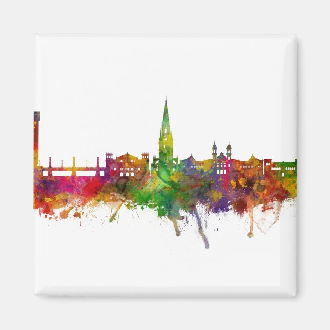 Aimant San Sebastian Espagne Skyline (Devant)