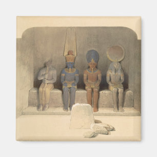 Aimant Sanctuaire du temple d'Abu Simbel, de "Egypte