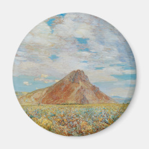 Aimant Sand Springs Butte par Childe Hassam, Art ancien
