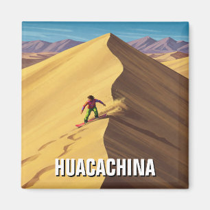 Aimant Sandboard en Huacachina Pérou Voyage