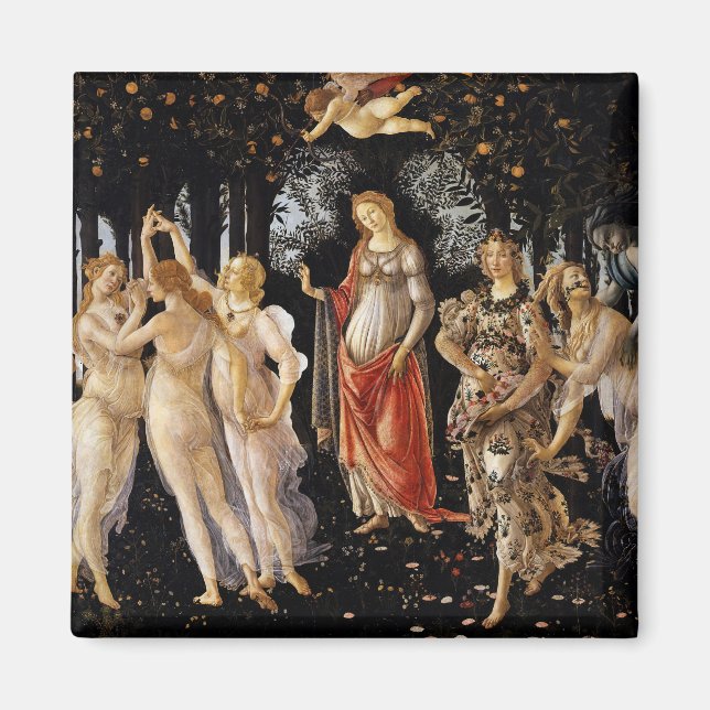 Aimant Sandro Botticelli - La Primavera (Devant)