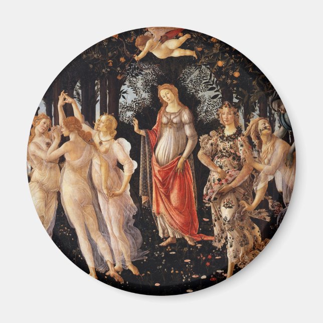 Aimant Sandro Botticelli Primavera Beaux-Arts (Devant)