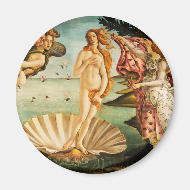 Aimant Sandro Botticelli The Birth of Venus Fine Art (Devant)