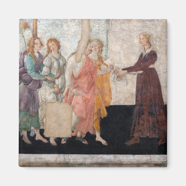 Aimant Sandro Botticelli - Vénus et les Trois Grâces (Devant)