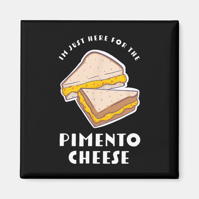 Aimant Sandwich au fromage Pimento - Drôles de golfeurs m (Devant)