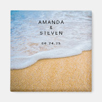 Sandy Beach avec Surf en mousse Mariage Enregistre