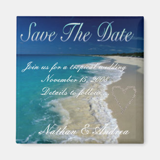 Aimant Sandy Beaches Save the Date