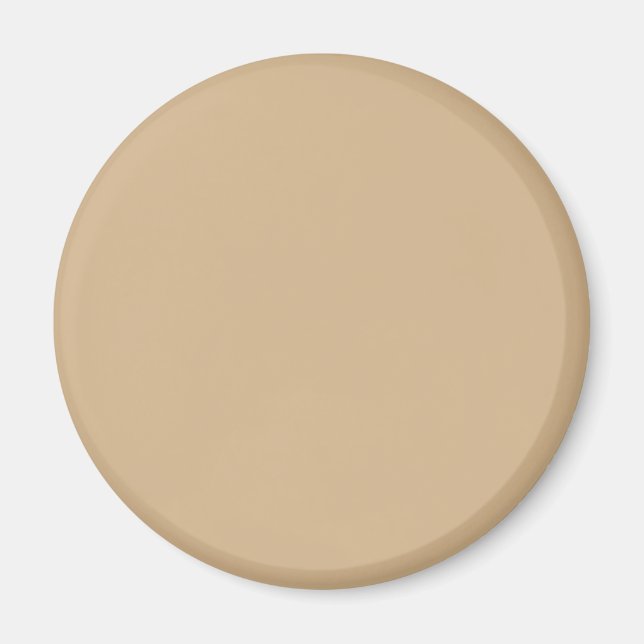 Aimant Sandy Tan D2B48C - Option pour ajouter un nom (Devant)