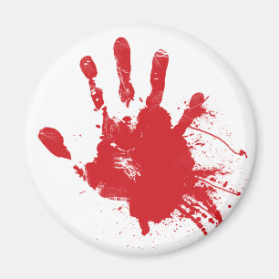 Aimant sanglant de Handprint