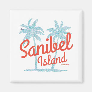Aimant Sanibel Island Floride Golfe Côte Souvenir
