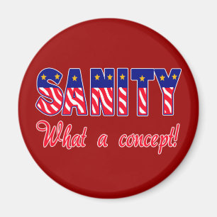 Aimant Sanity - Quel concept ! T-shirts, Casquettes, Sueu