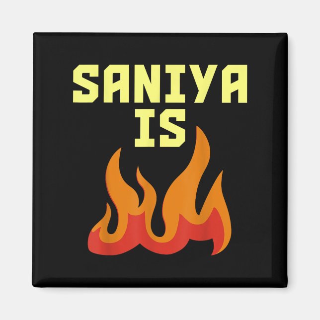 Aimant Saniya est en feu (Devant)