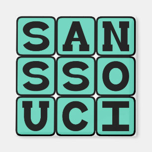 Aimant Sans Souci, No Worries Latin Phrase