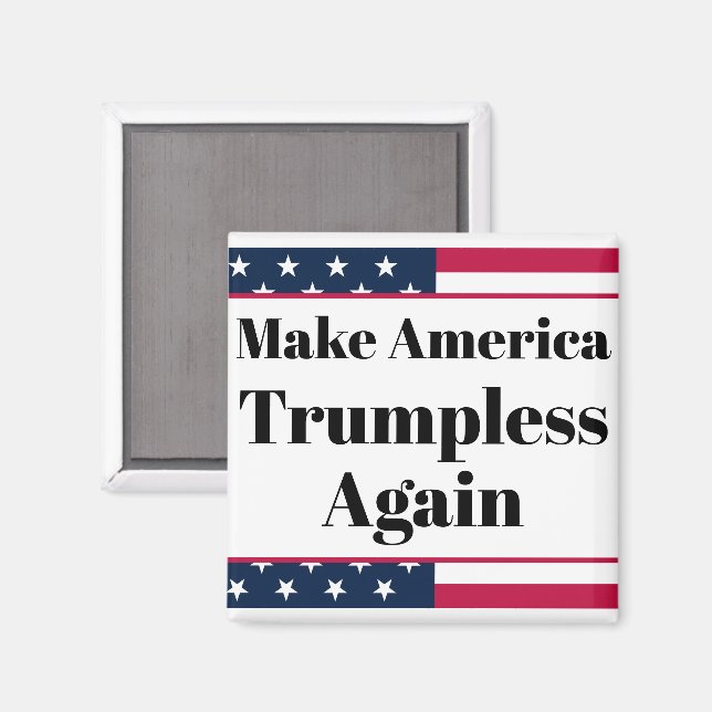 Aimant sans Trump (Recto/Verso)