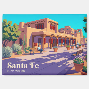 Aimant Santa Fe Historic Plaza USA
