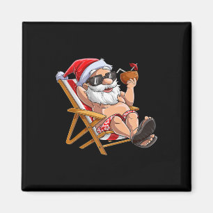 Aimant Santa Noël en Juillet T Shirt Enfants Garçons Fill
