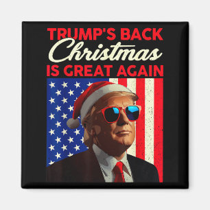 Aimant Santa Trump Danse Rendre Noël Encore Plus Grand De
