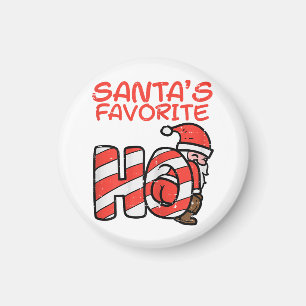 Aimant Santas Favori Funny Naughty Noël Adulte Favori Noë