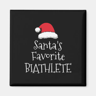Aimant Santas Favorite Biathlte