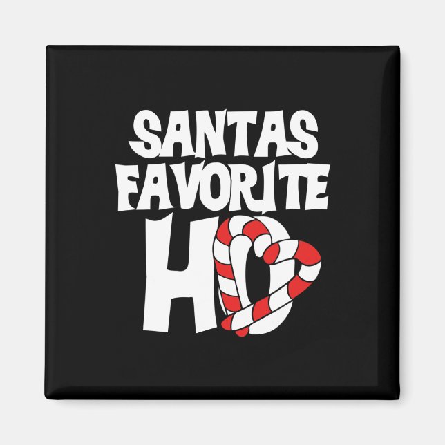 Aimant Santas Ho favori (Devant)