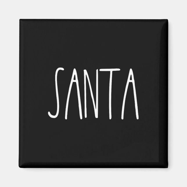 Aimant Santas Ho Père Noël Préférée Pour Hommes Couples C (Devant)