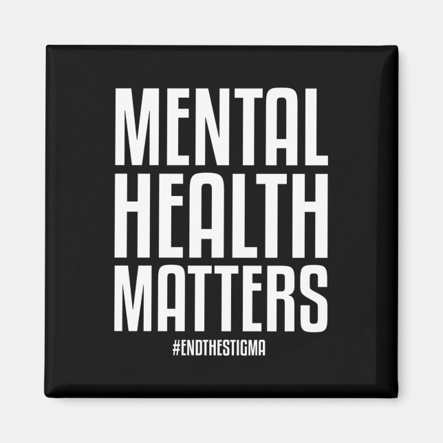 Aimant Santé Mentale S Mettre Fin À La Stigmatisation Sen (Devant)