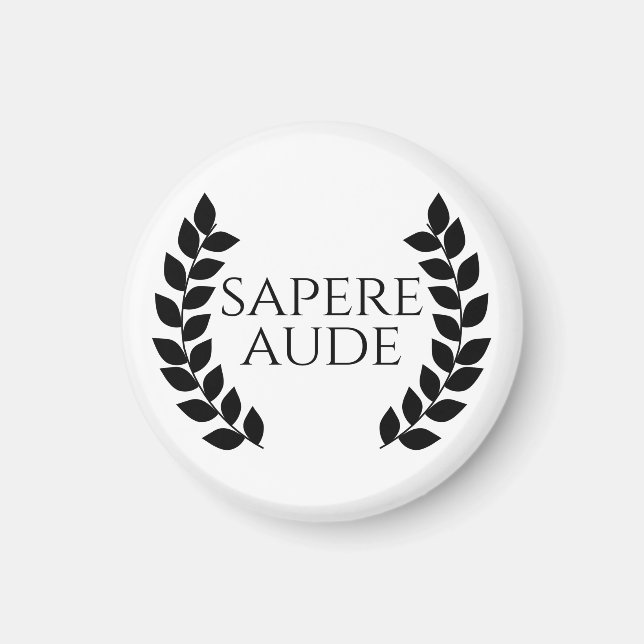 Aimant Sapere Aude (Devant)