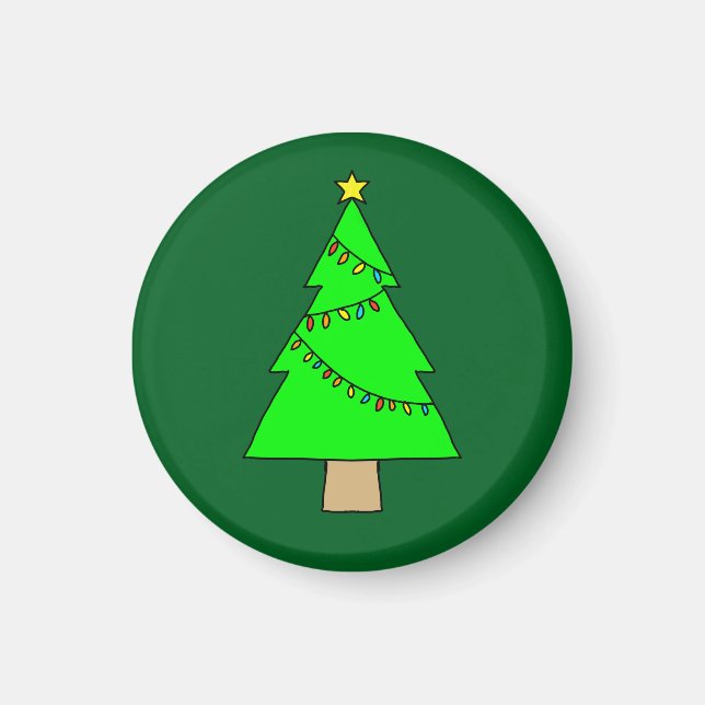 Aimant Sapin de Noël (Devant)